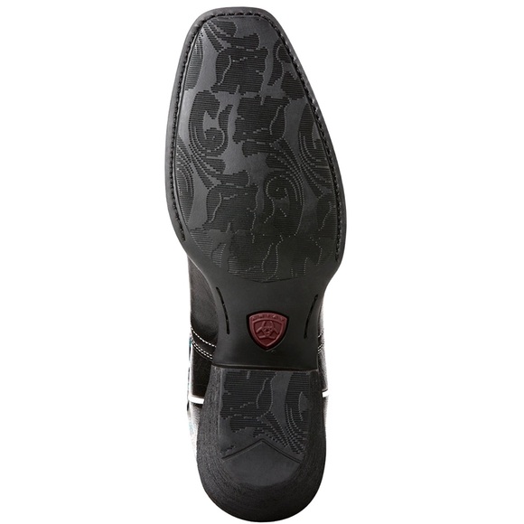 NWOT Ariat Autry Western Boots in Old Black Size 7 - Picture 6 of 15